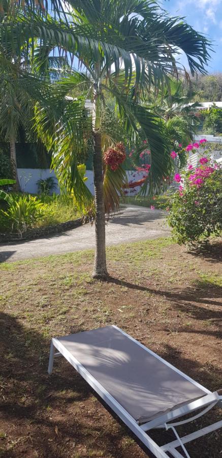 Studio Moderne Climatise Avec Jardin, Plage A Pied Le Diamant Exterior foto