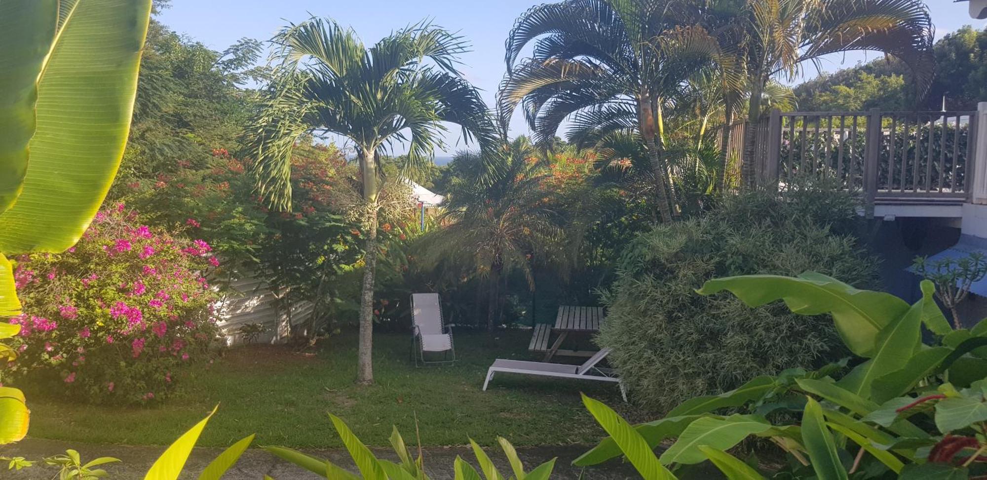 Studio Moderne Climatise Avec Jardin, Plage A Pied Le Diamant Exterior foto